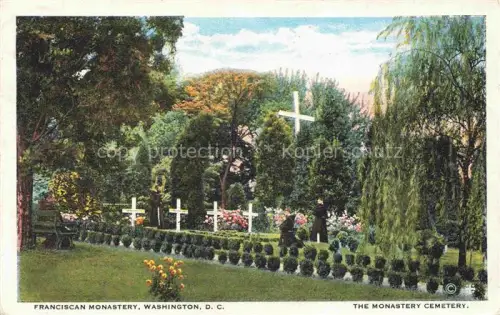 AK / Ansichtskarte WASHINGTON  DC USA Franciscan Monastery Cemetery