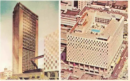 AK / Ansichtskarte SAN FRANCISCO California USA Hilton Hotel Skyscraper