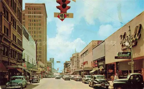 AK / Ansichtskarte Jacksonville Florida USA Main Street looking south