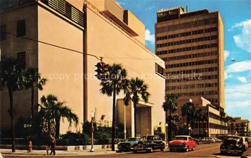 AK / Ansichtskarte Jacksonville Florida USA Stately Federal Reserve Bank Independent Life Insurance Building