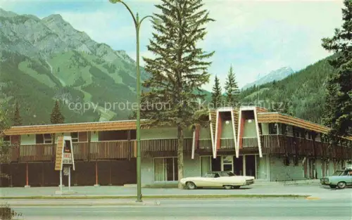 AK / Ansichtskarte Banff  Alberta Canada Canadian Rockies Irwins Motor Inn