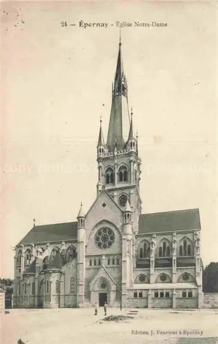 AK / Ansichtskarte EPERNAY 51 Marne Eglise Notre-Dame