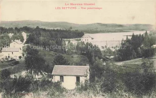 AK / Ansichtskarte Les Settons Montsauche-les-Settons Chateau-Chinon 58 Nievre Panorama