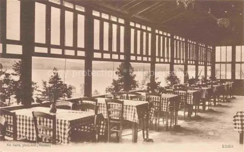 AK / Ansichtskarte Les Settons Montsauche-les-Settons Chateau-Chinon 58 Nievre Hotel Beau Rivage Restaurant