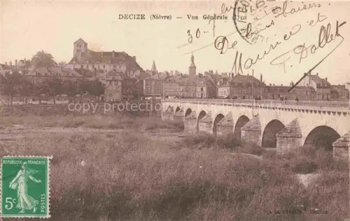 AK / Ansichtskarte Decize NEVERS 58 Nievre Vue Generale