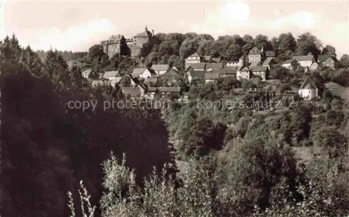 AK / Ansichtskarte Freusburg Kirchen Sieg Rheinland-Pfalz Jugendburg Panorama