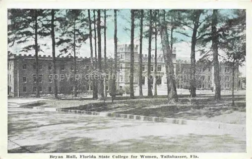 AK / Ansichtskarte Tallahassee Florida USA Bryan Hall Florida State College for Women