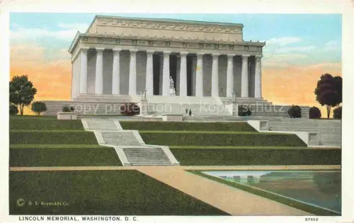 AK / Ansichtskarte WASHINGTON  DC USA Lincoln Memorial