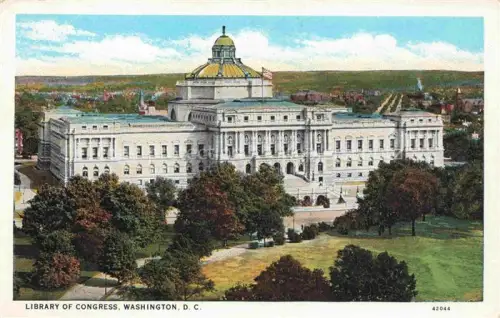 AK / Ansichtskarte WASHINGTON  DC USA The Library of Congress