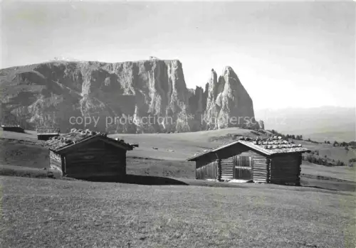 AK / Ansichtskarte Seiseralm  Seiseralpe Alpe di Siusi Trentino IT am Schlern