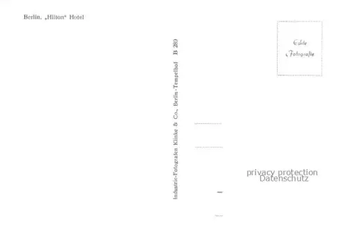AK / Ansichtskarte BERLIN  CITY Hilton Hotel