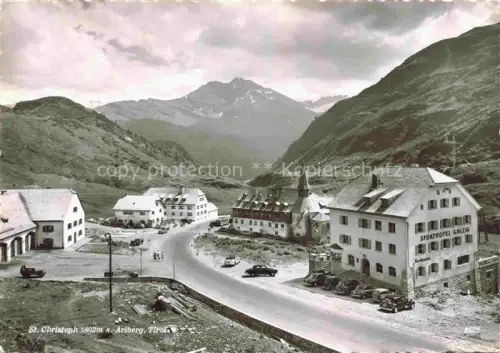 AK / Ansichtskarte St Christoph Arlberg St Christof Tirol AT Panorama Sporthotel Galzig