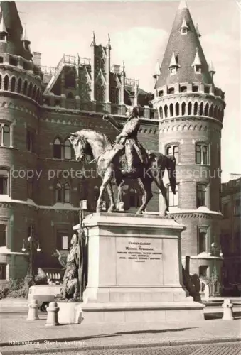 AK / Ansichtskarte Helsingborg Haelsingborg Sweden Stenbocksstatyn