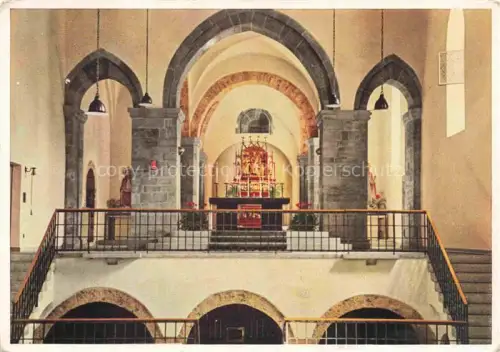 AK / Ansichtskarte CHUR Coire GR St Luzi Kircheninneres