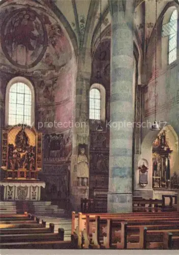 AK / Ansichtskarte Muestair Muenster GR Kloster St Johann Karolingische Kirche mit Fresken