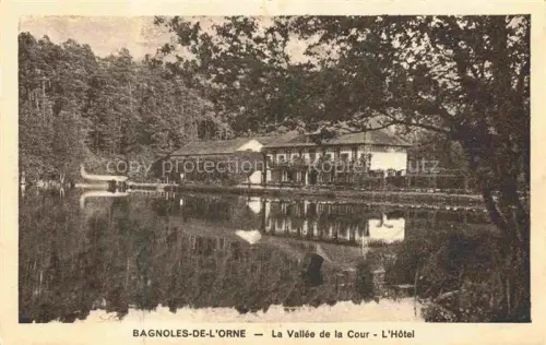 AK / Ansichtskarte Bagnoles-de-l Orne 61 Hôtel Vallée de la Cour