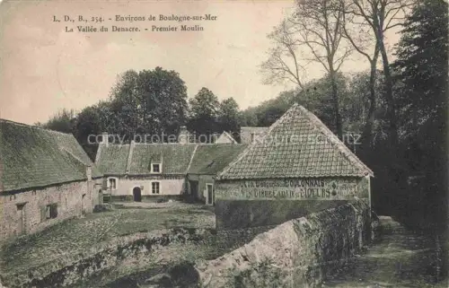 AK / Ansichtskarte BOULOGNE-SUR-MER 62 Pas-de-Calais Vallée du Denacre premier moulin