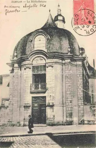 AK / Ansichtskarte ALENCON 61 Orne La Bibliothèque