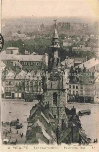 AK / Ansichtskarte Bethune 62 Pas-de-Calais Vue panoramique Beffroi