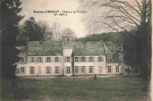 AK / Ansichtskarte Neulette Montreuil 62 Pas-de-Calais Château Schloss