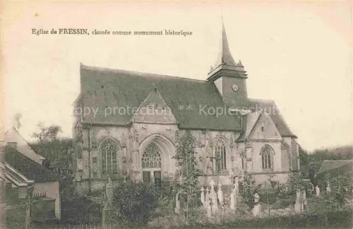 AK / Ansichtskarte Fressin Montreuil 62 Pas-de-Calais Eglise Monument historique