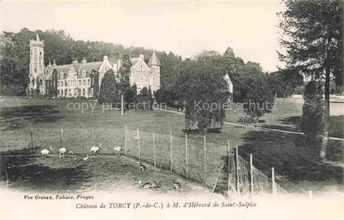 AK / Ansichtskarte Torcy Montreuil 62 Pas-de-Calais Château M. d'Hébrard de Saint-Sulpice