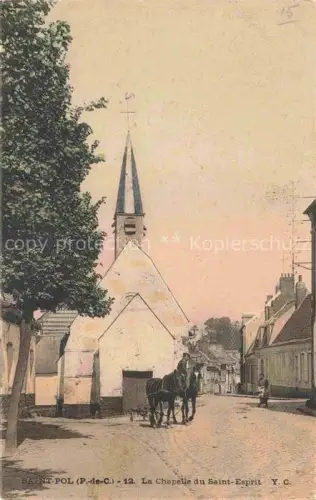 AK / Ansichtskarte Saint-Pol -sur-Ternoise 62 Pas-de-Calais Chapelle du Saint-Esprit