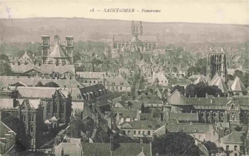 AK / Ansichtskarte SAINT-OMER  62 Pas-de-Calais Stadtpanorama