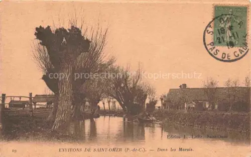 AK / Ansichtskarte SAINT-OMER  62 Pas-de-Calais Dans les marais