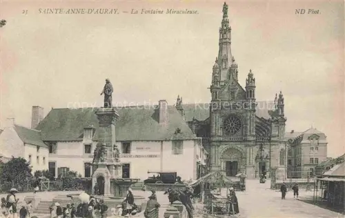 AK / Ansichtskarte Sainte-Anne-de-Auray LORIENT 56 Morbihan La Fontaine Miraculeuse