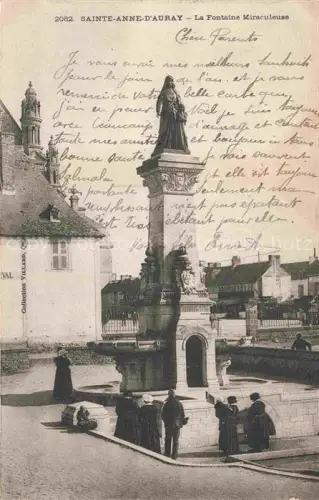 AK / Ansichtskarte Sainte-Anne-de-Auray LORIENT 56 Morbihan La Fontaine Miraculeuse