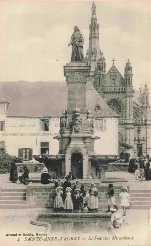 AK / Ansichtskarte Sainte-Anne-de-Auray LORIENT 56 Morbihan La Fontaine Miraculeuse
