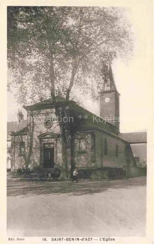 AK / Ansichtskarte Saint-Benin-d Azy NEVERS 58 Nievre L Eglise