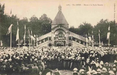 AK / Ansichtskarte d Auray Ste-Anne-LORIENT 56 Morbihan Ste Anne Messe a la Scala Saneta