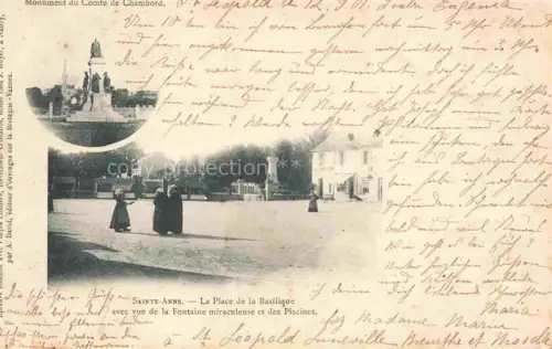 AK / Ansichtskarte d Auray Ste-Anne-LORIENT 56 Morbihan MOnument Comte de Chambord