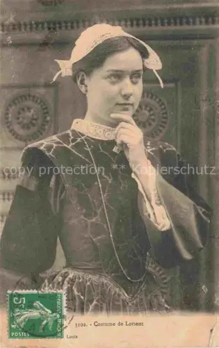 AK / Ansichtskarte LORIENT 56 Morbihan Costume