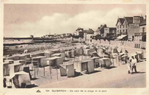 AK / Ansichtskarte QUIBERON Lorient 56 Morbihan Strand 