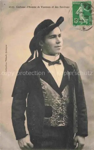 AK / Ansichtskarte VANNES 56 Morbihan Costume Hemme Envirens
