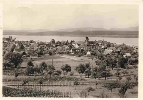 AK / Ansichtskarte Insel Reichenau Bodensee Blick auf Mittenzell und Gnadensee