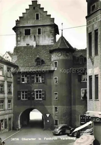 AK / Ansichtskarte Feldkirch  Vorarlberg AT Churertor
