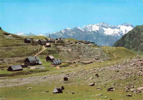 AK / Ansichtskarte Schneeberghuette Rifugio Monteneve 2355m Passeiertal Val Passiria IT Panorama
