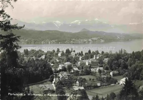 AK / Ansichtskarte Poertschach Woerthersee Kaernten AT Karawankenblick