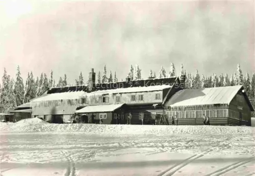 AK / Ansichtskarte Cerny Dul Schwarzenthal CZ Lesni bouda