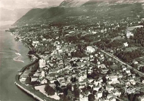 AK / Ansichtskarte Evian-les-Bains Thonon-les-Bains 74 Haute-Savoie Vue aerienne