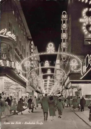 AK / Ansichtskarte EssEN  Ruhr Limbecker Strasse im Licht