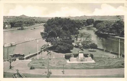 AK / Ansichtskarte LIEGE  Luettich Luik Belgie Confluent de la Meuse et de l'Ourthe Monument