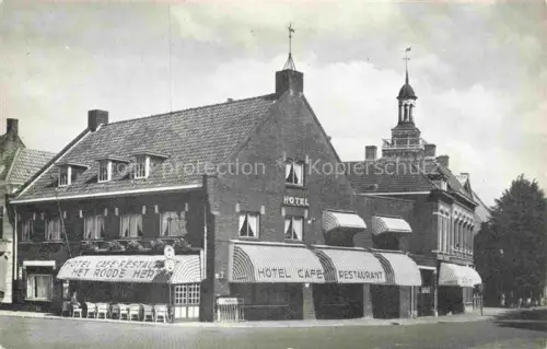AK / Ansichtskarte BREDA  Noord-Brabant NL Hotel Café Restaurant Het Roode Hert