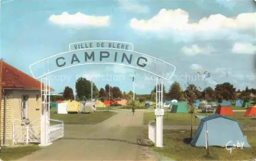 AK / Ansichtskarte Blere TOURS 37 Indre-et-Loire Ville de Blere Camping