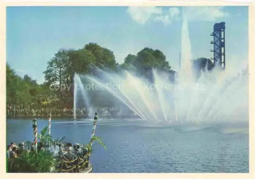 AK / Ansichtskarte IGA Gartenbauaustellung International Hamburg Grosse Wasserspiele