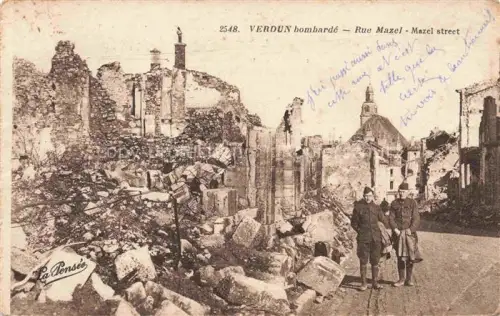 AK / Ansichtskarte VERDUN  55 Meuse Rue Mazel 